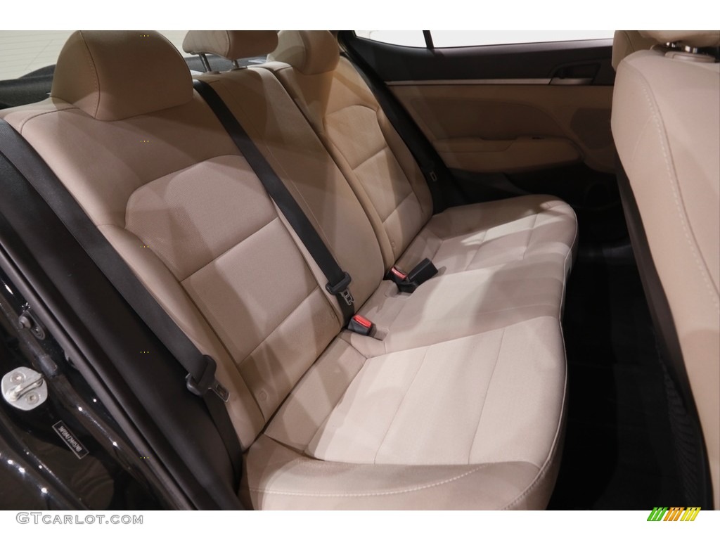 2017 Elantra Value Edition - Black / Beige photo #15
