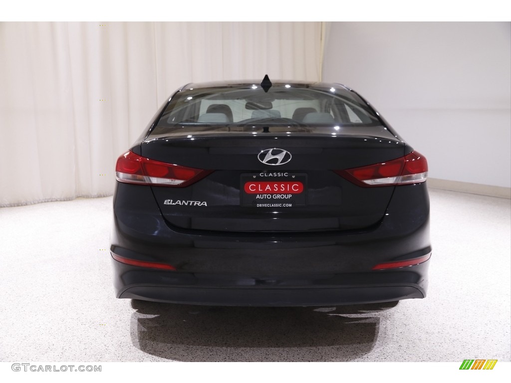 2017 Elantra Value Edition - Black / Beige photo #17