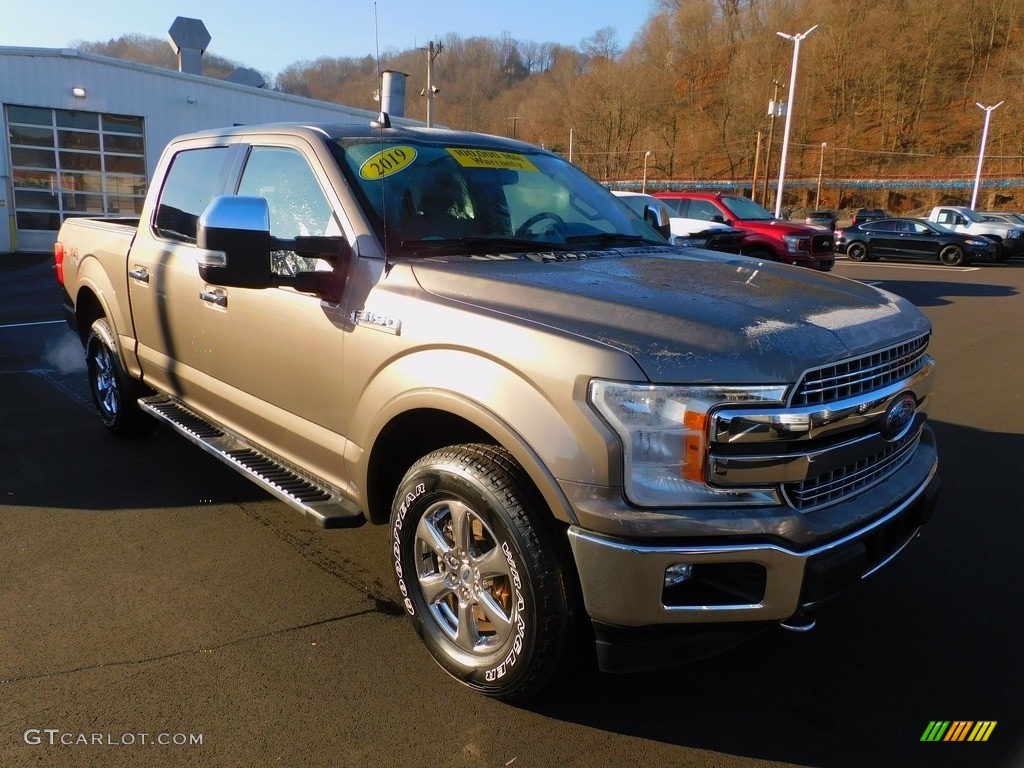 2019 F150 XLT SuperCrew 4x4 - Stone Gray / Earth Gray photo #9