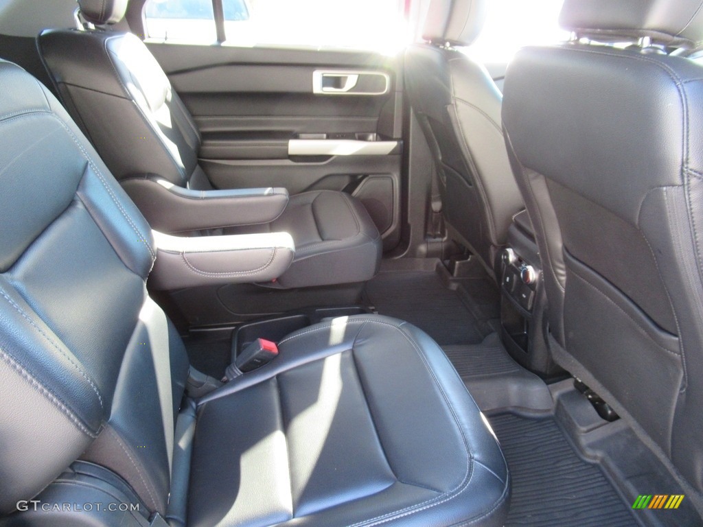 2021 Explorer XLT - Agate Black Metallic / Ebony photo #14
