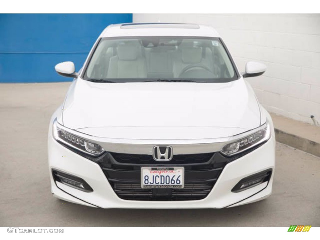 2018 Accord EX Sedan - Platinum White Pearl / Ivory photo #3