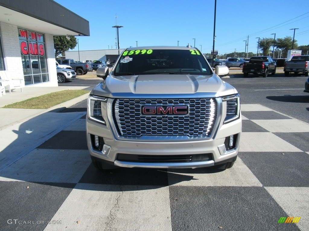 2021 Yukon Denali 4WD - Pearl Beige Metallic / Dark Walnut/­Very Dark Ash Gray photo #2