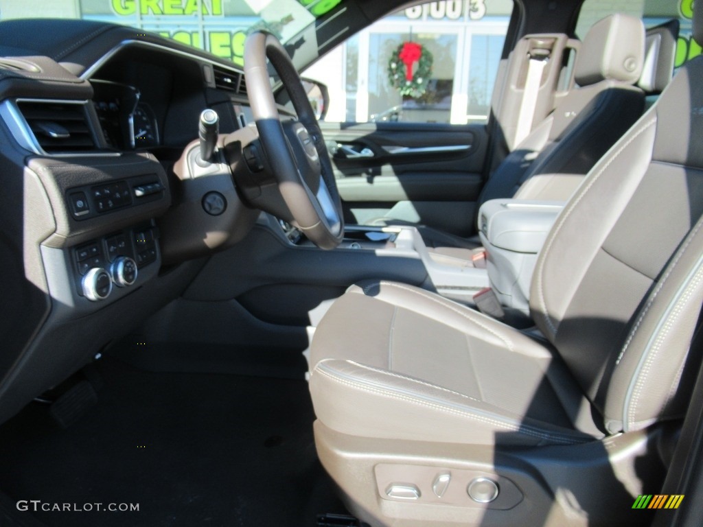 2021 Yukon Denali 4WD - Pearl Beige Metallic / Dark Walnut/­Very Dark Ash Gray photo #10