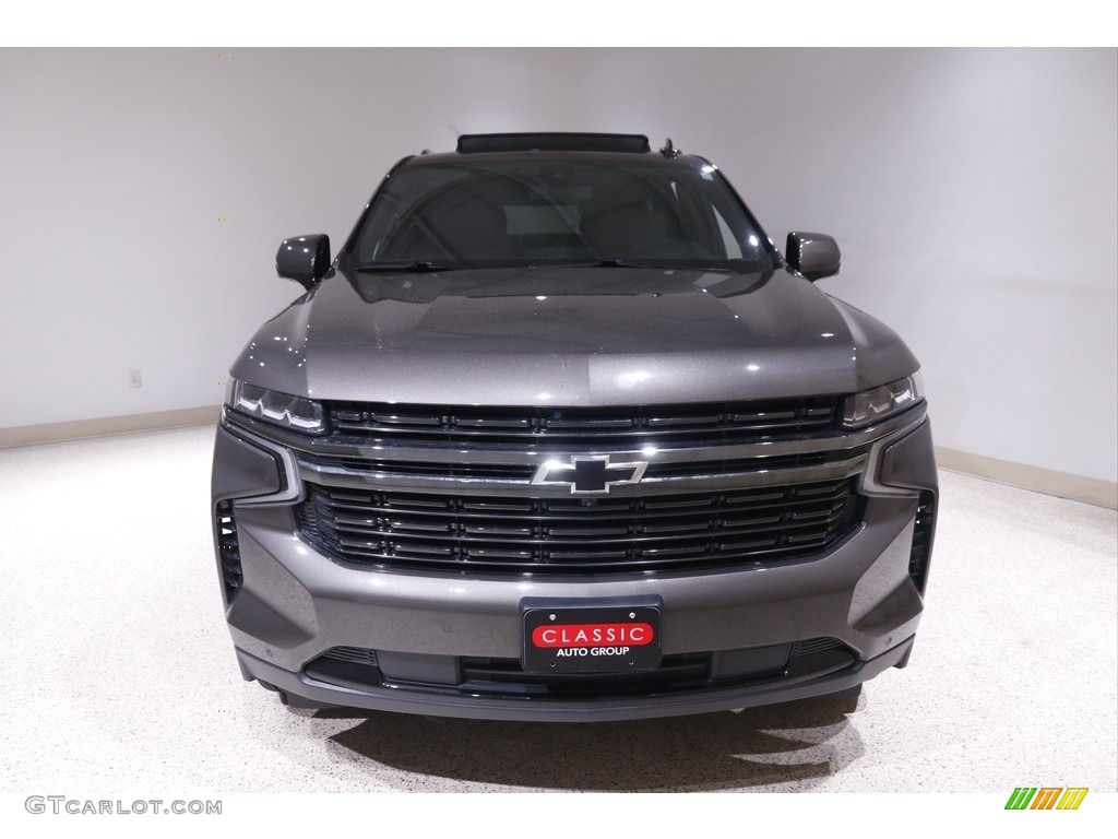 2021 Tahoe RST 4WD - Graywood Metallic / Jet Black/Victory Red photo #2
