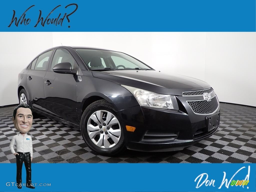 2013 Cruze LS - Black Granite Metallic / Jet Black/Medium Titanium photo #1