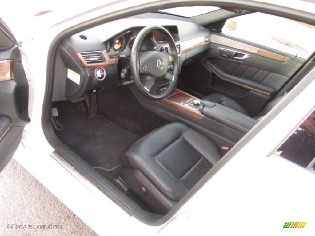 2012 E 350 Sedan - Arctic White / Black photo #16