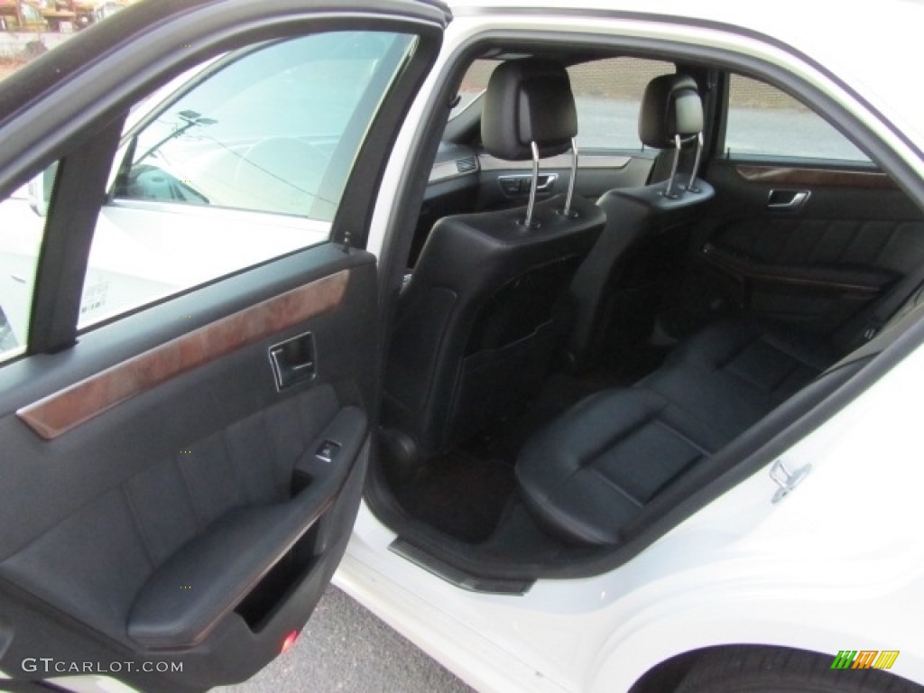 2012 E 350 Sedan - Arctic White / Black photo #19