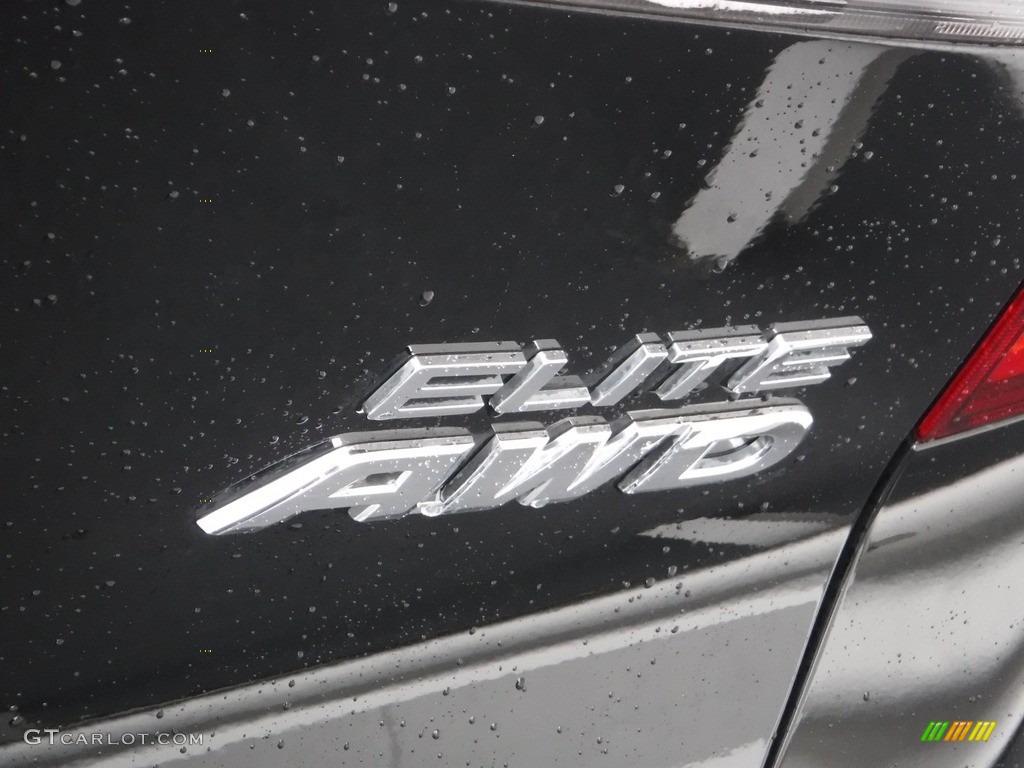2019 Pilot Elite AWD - Crystal Black Pearl / Black photo #9