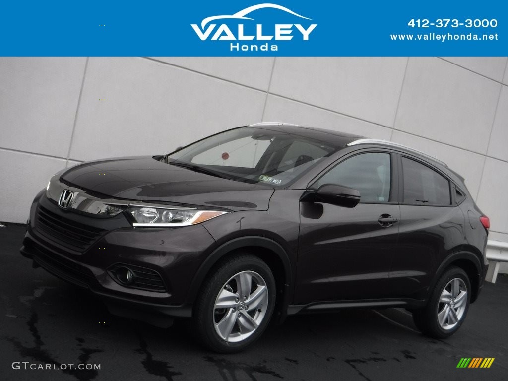 2019 HR-V EX AWD - Midnight Amethyst Metallic / Black photo #1