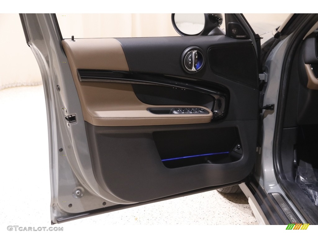 2017 Countryman Cooper S ALL4 - Moonwalk Grey Metallic / Chesterfield/British Oak photo #4