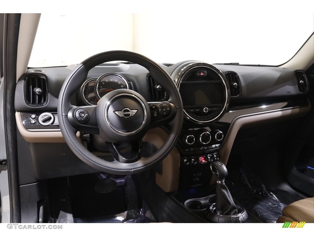 2017 Countryman Cooper S ALL4 - Moonwalk Grey Metallic / Chesterfield/British Oak photo #6
