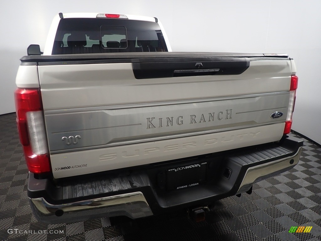 2019 F250 Super Duty King Ranch Crew Cab 4x4 - White Platinum / King Ranch Java photo #17