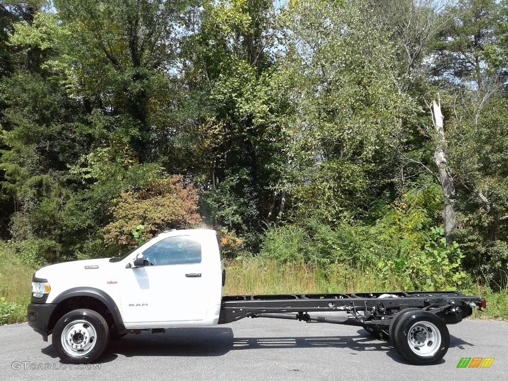 Bright White 2022 Ram 5500 Tradesman Regular Cab 4x4 Chassis Exterior Photo #143408883