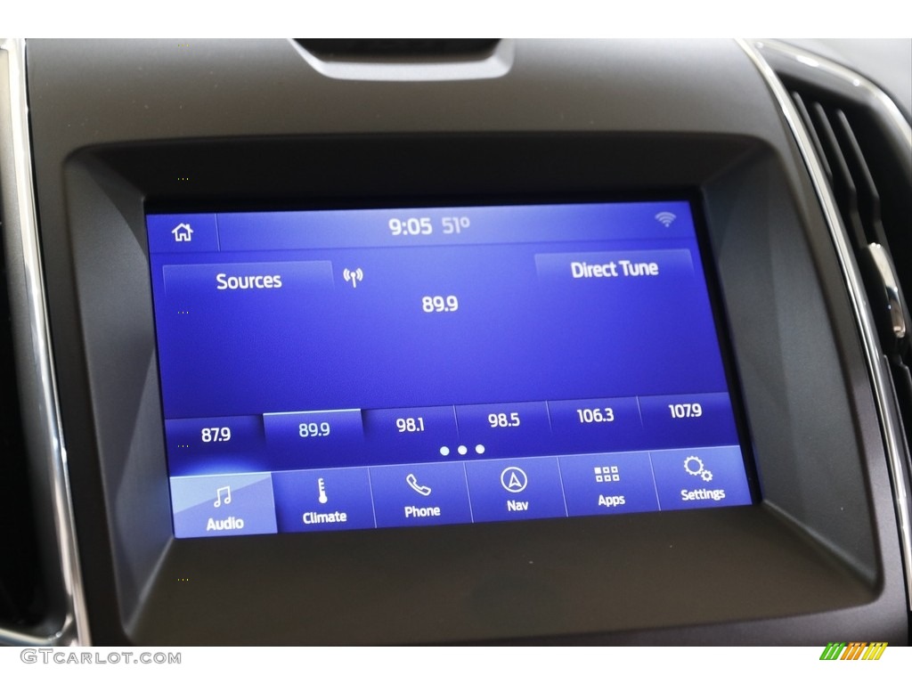 2020 Edge Titanium AWD - Burgundy Velvet Metallic Tinted / Soft Ceramic photo #11