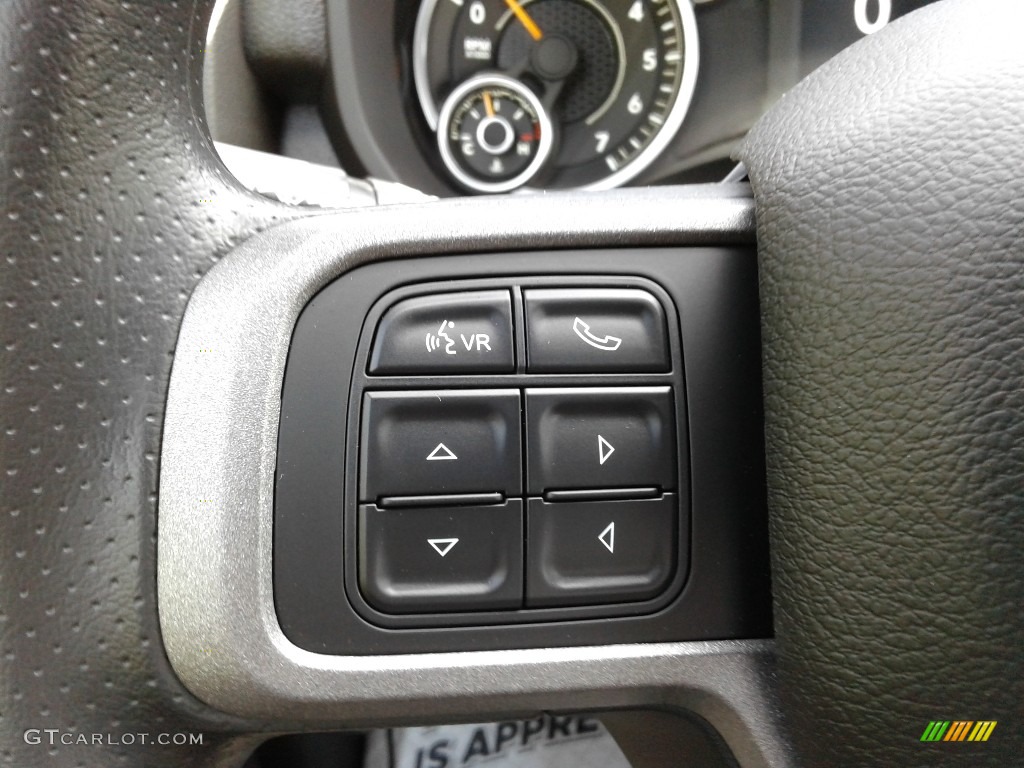 2022 Ram 5500 Tradesman Regular Cab 4x4 Chassis Black/Diesel Gray Steering Wheel Photo #143409174