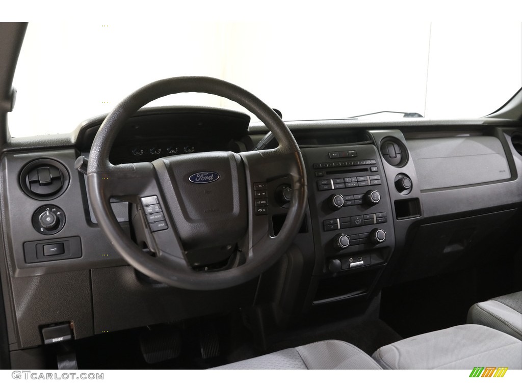 2014 F150 STX SuperCab 4x4 - Tuxedo Black / Steel Grey photo #6