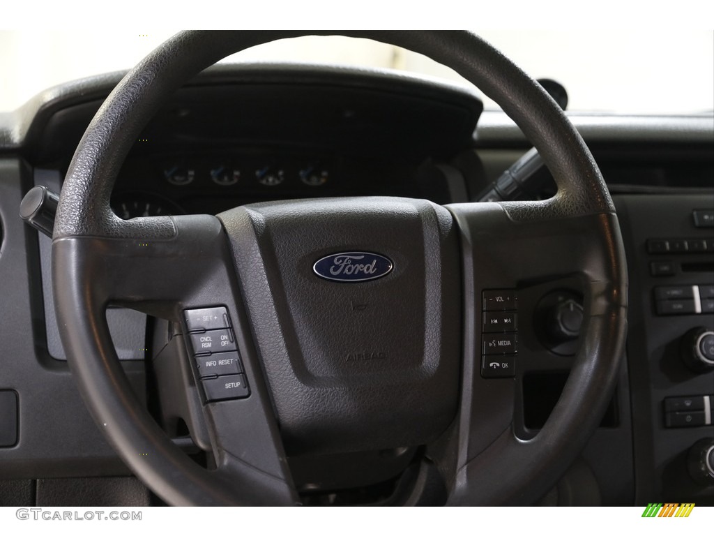2014 F150 STX SuperCab 4x4 - Tuxedo Black / Steel Grey photo #7