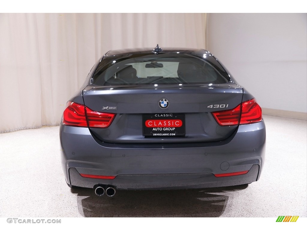 2019 4 Series 430i xDrive Gran Coupe - Mineral Grey Metallic / Black photo #21
