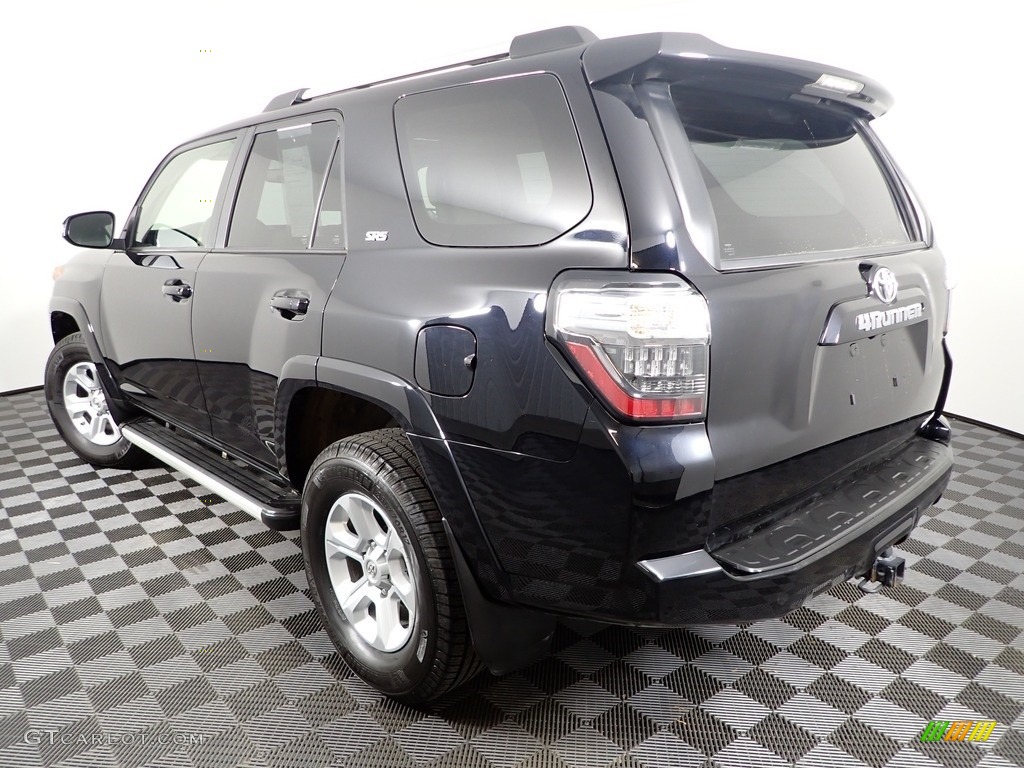 2019 4Runner SR5 Premium 4x4 - Midnight Black metallic / Sand Beige photo #12