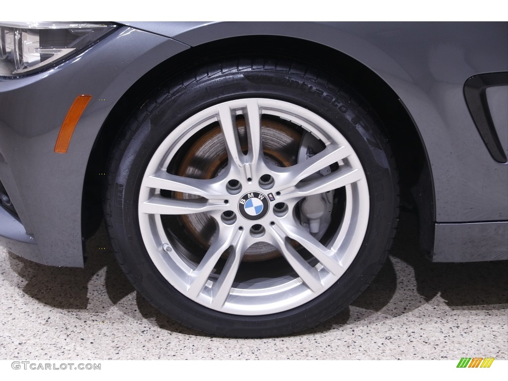 2019 4 Series 430i xDrive Gran Coupe - Mineral Grey Metallic / Black photo #23
