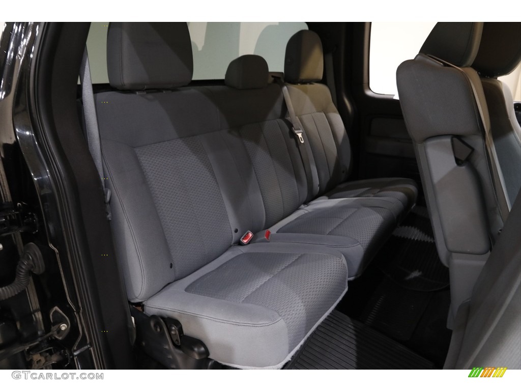2014 F150 STX SuperCab 4x4 - Tuxedo Black / Steel Grey photo #16
