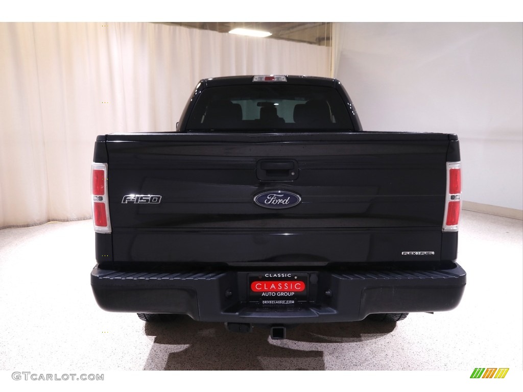 2014 F150 STX SuperCab 4x4 - Tuxedo Black / Steel Grey photo #18