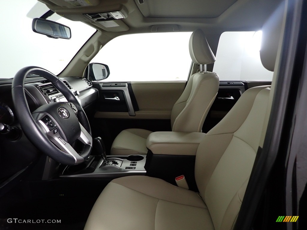 2019 4Runner SR5 Premium 4x4 - Midnight Black metallic / Sand Beige photo #19