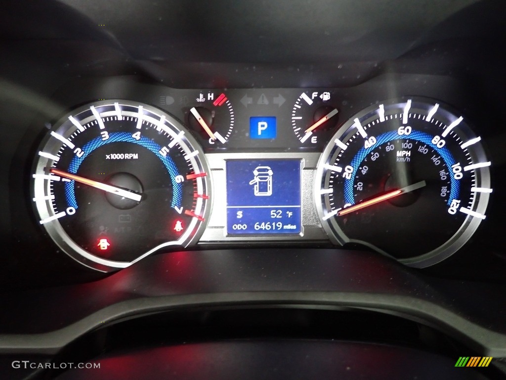 2019 4Runner SR5 Premium 4x4 - Midnight Black metallic / Sand Beige photo #24