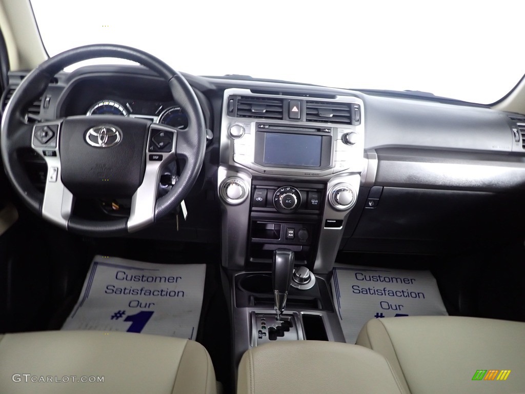 2019 4Runner SR5 Premium 4x4 - Midnight Black metallic / Sand Beige photo #34