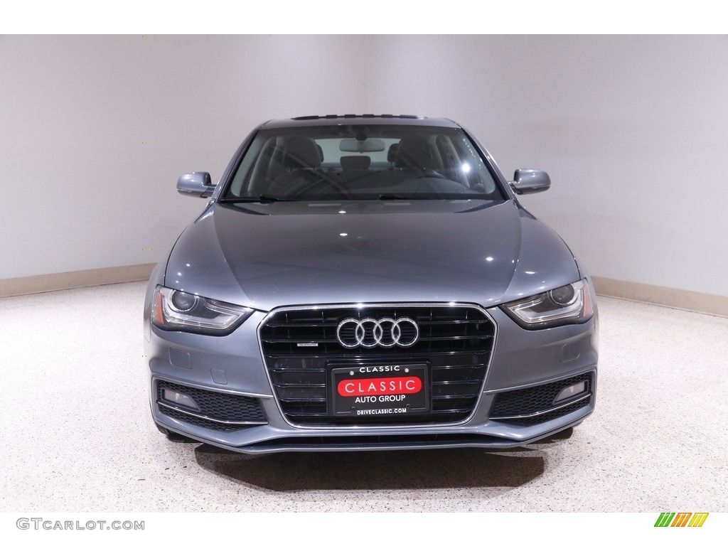 2015 A4 2.0T Premium quattro - Monsoon Gray Metallic / Black photo #2