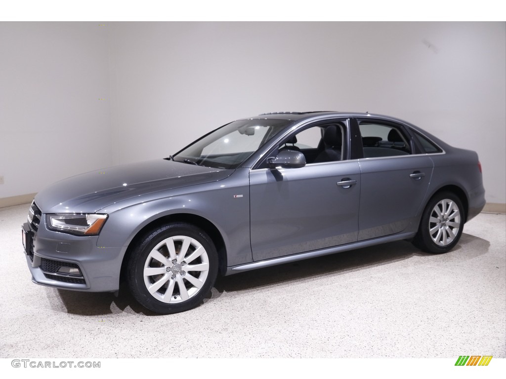2015 A4 2.0T Premium quattro - Monsoon Gray Metallic / Black photo #3