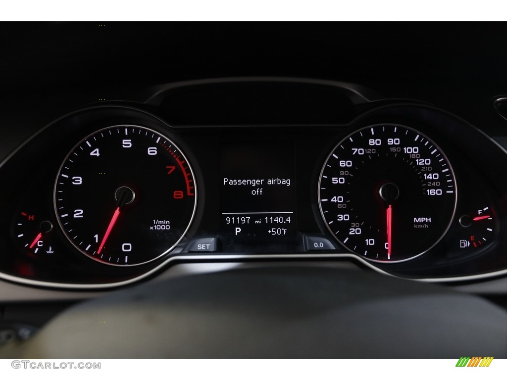 2015 A4 2.0T Premium quattro - Monsoon Gray Metallic / Black photo #7