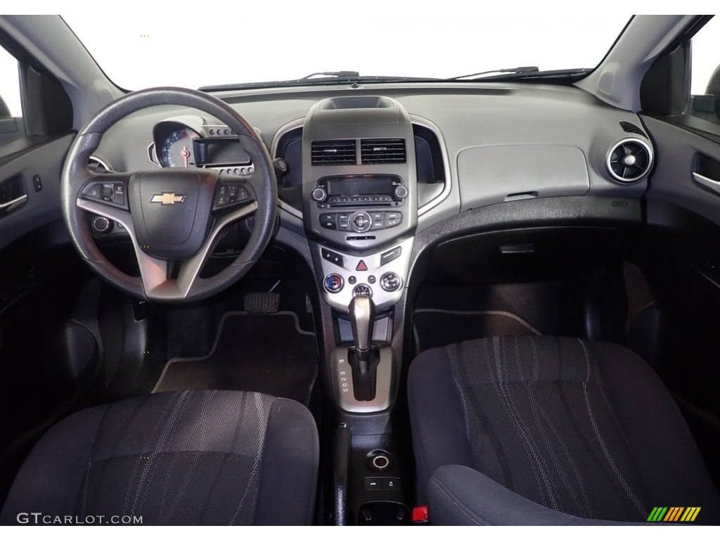 2015 Sonic LT Sedan - Ashen Gray Metallic / Jet Black/Brick photo #23