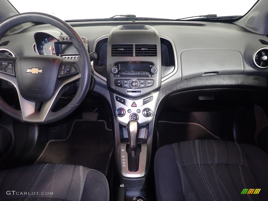 2015 Sonic LT Sedan - Ashen Gray Metallic / Jet Black/Brick photo #24