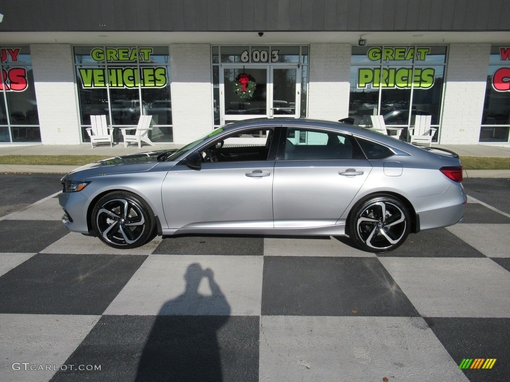 2021 Accord Sport SE - Lunar Silver Metallic / Black photo #1