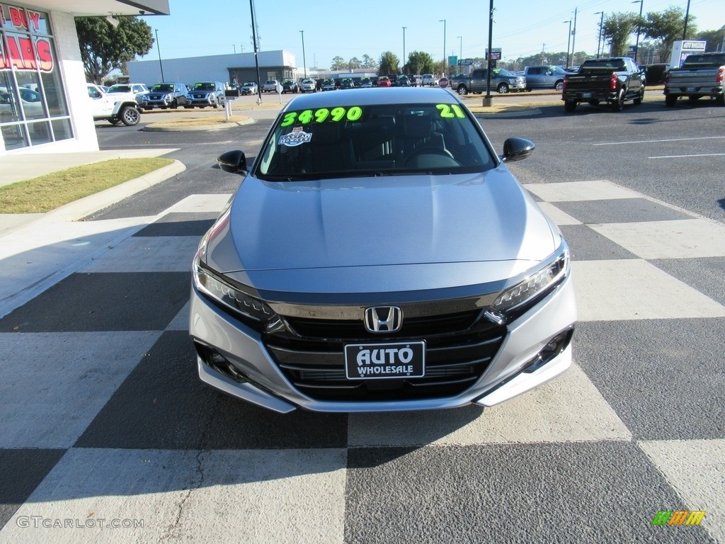 2021 Accord Sport SE - Lunar Silver Metallic / Black photo #2