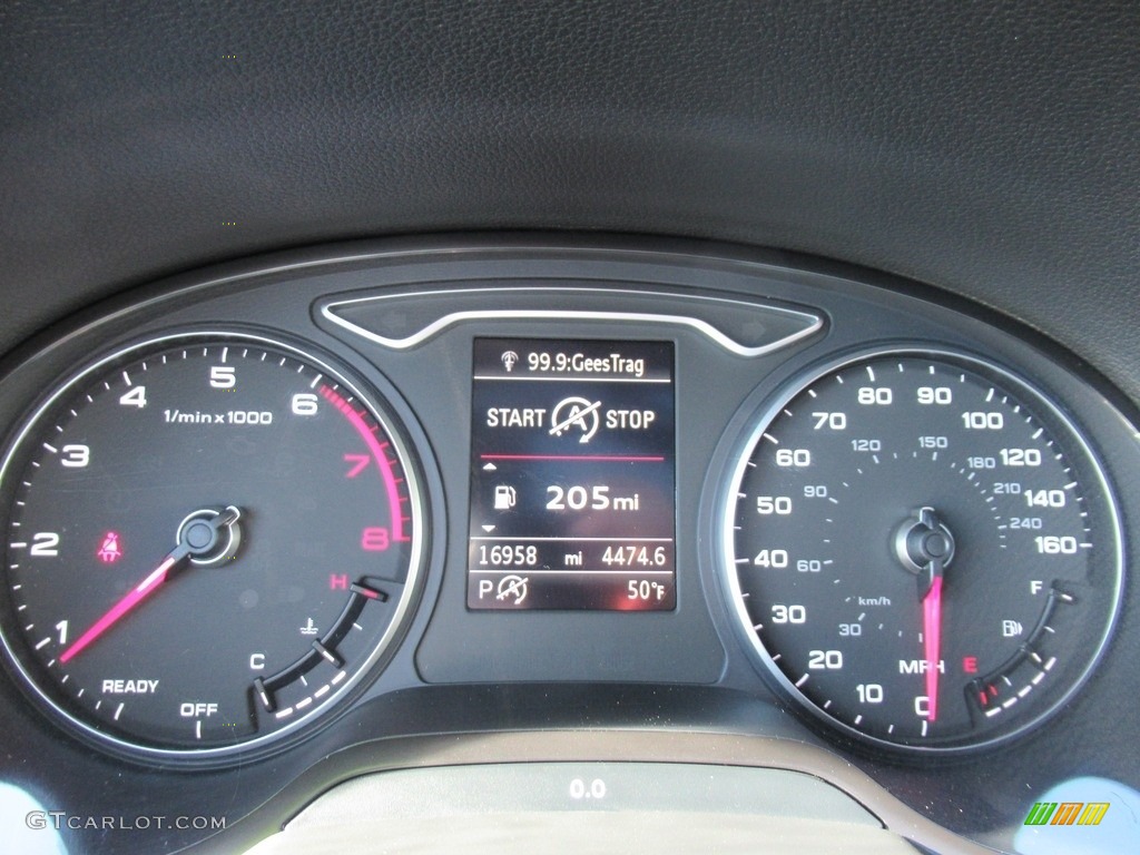 2020 Audi A3 2.0 Premium Gauges Photos