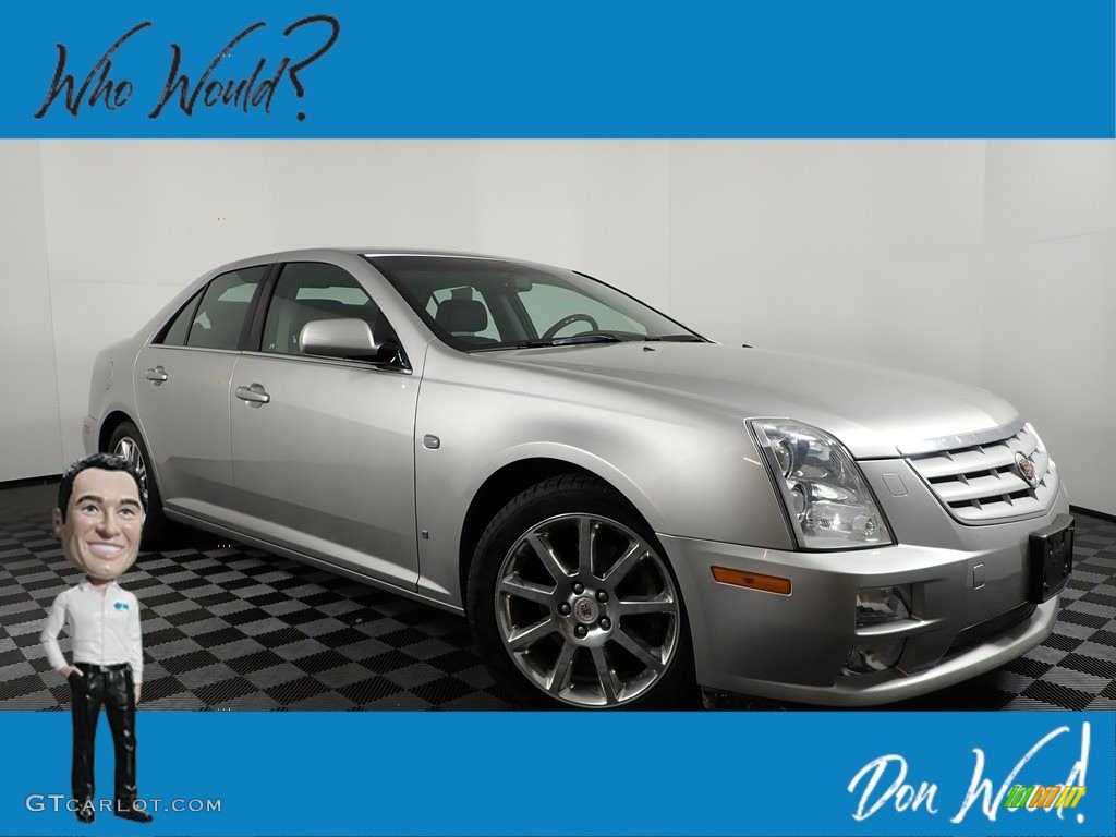 2007 STS 4 V8 AWD - Light Platinum / Ebony photo #1