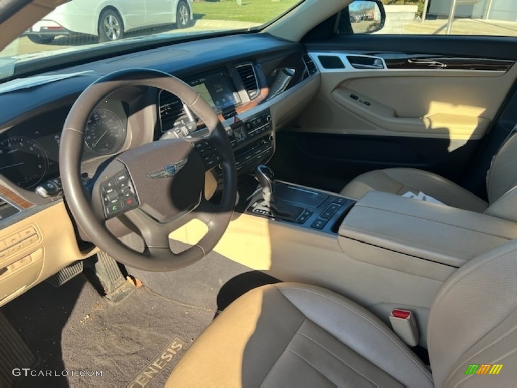 2017 Genesis G80 AWD - Manhattan Brown / Beige Two Tone photo #3