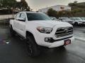 Super White 2016 Toyota Tacoma Limited Double Cab 4x4