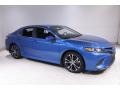 Blue Streak Metallic 2020 Toyota Camry SE