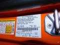 CA: Twister Orange Tri-Coat 2021 Ford Mustang GT Premium Fastback Color Code