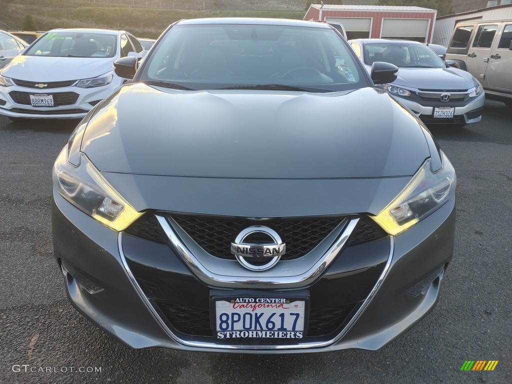2017 Maxima SV - Gun Metallic / Charcoal photo #2