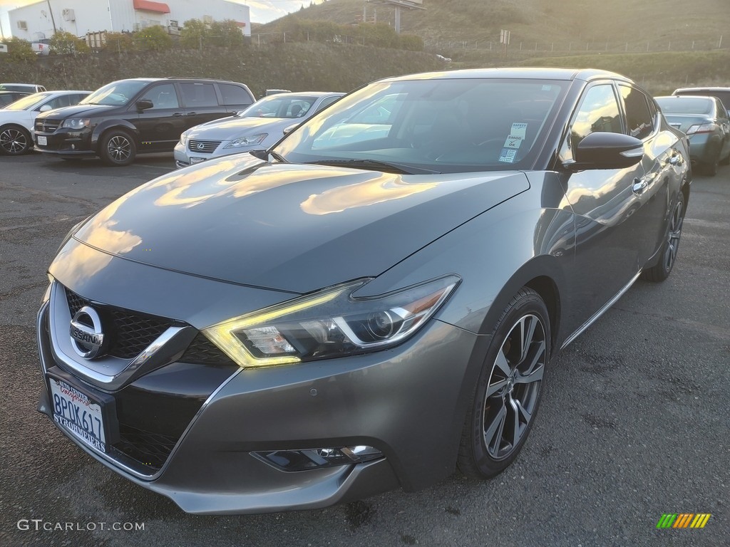 2017 Maxima SV - Gun Metallic / Charcoal photo #3