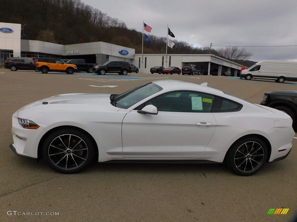 Oxford White 2021 Ford Mustang EcoBoost Fastback Exterior Photo #143414503