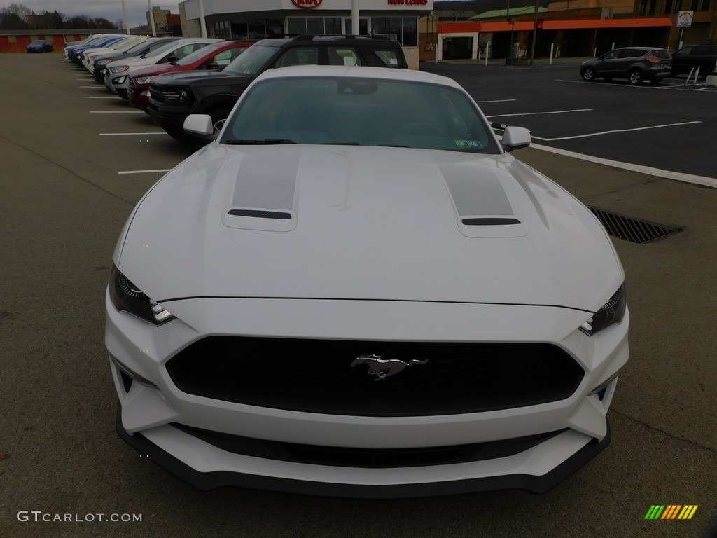 2021 Mustang EcoBoost Fastback - Oxford White / Ebony photo #8