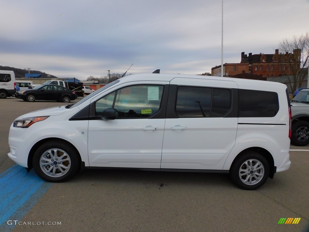 Frozen White 2022 Ford Transit Connect XLT Passenger Wagon Exterior Photo #143414579