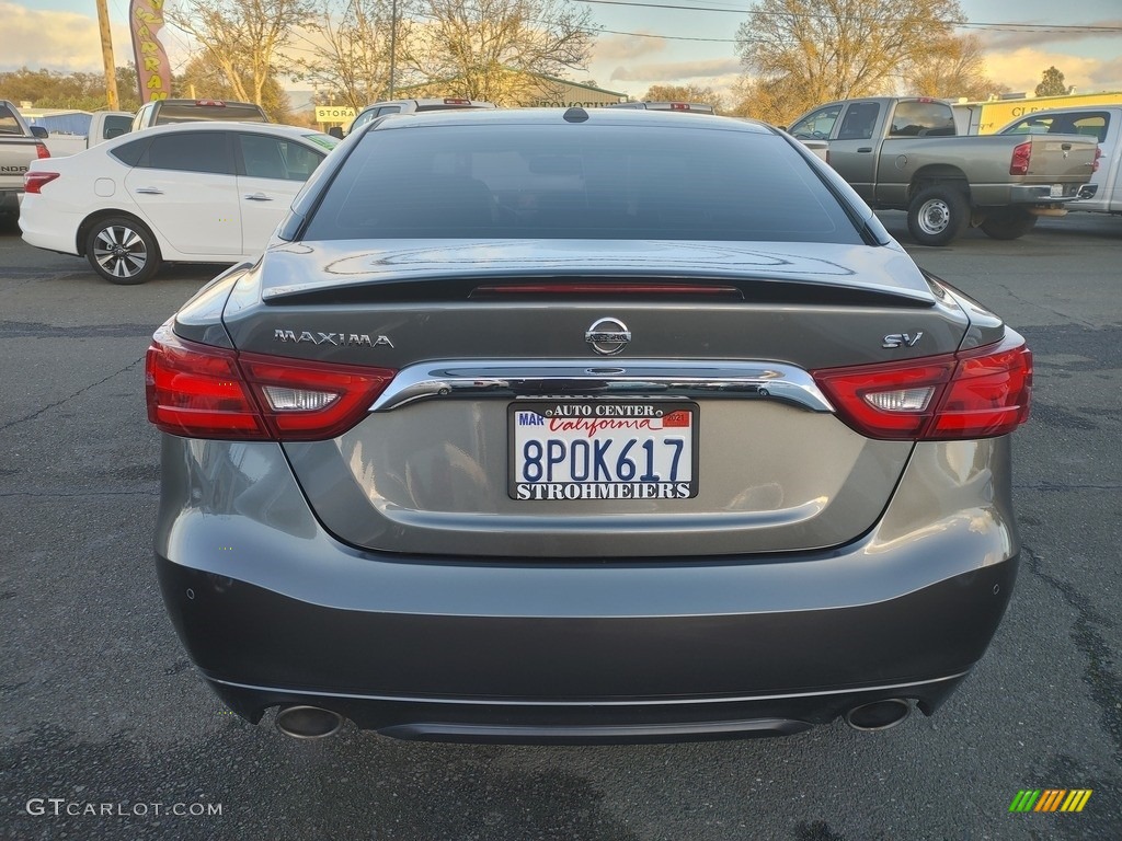 2017 Maxima SV - Gun Metallic / Charcoal photo #9
