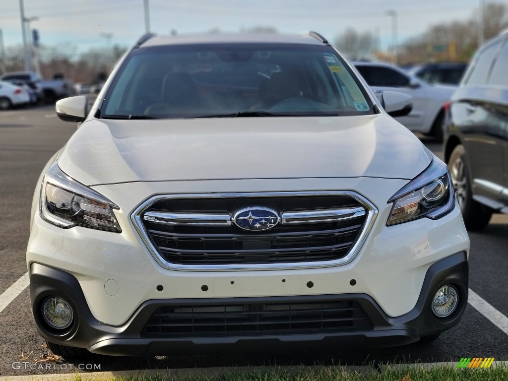 2019 Outback 3.6R Touring - Crystal White Pearl / Java Brown photo #2