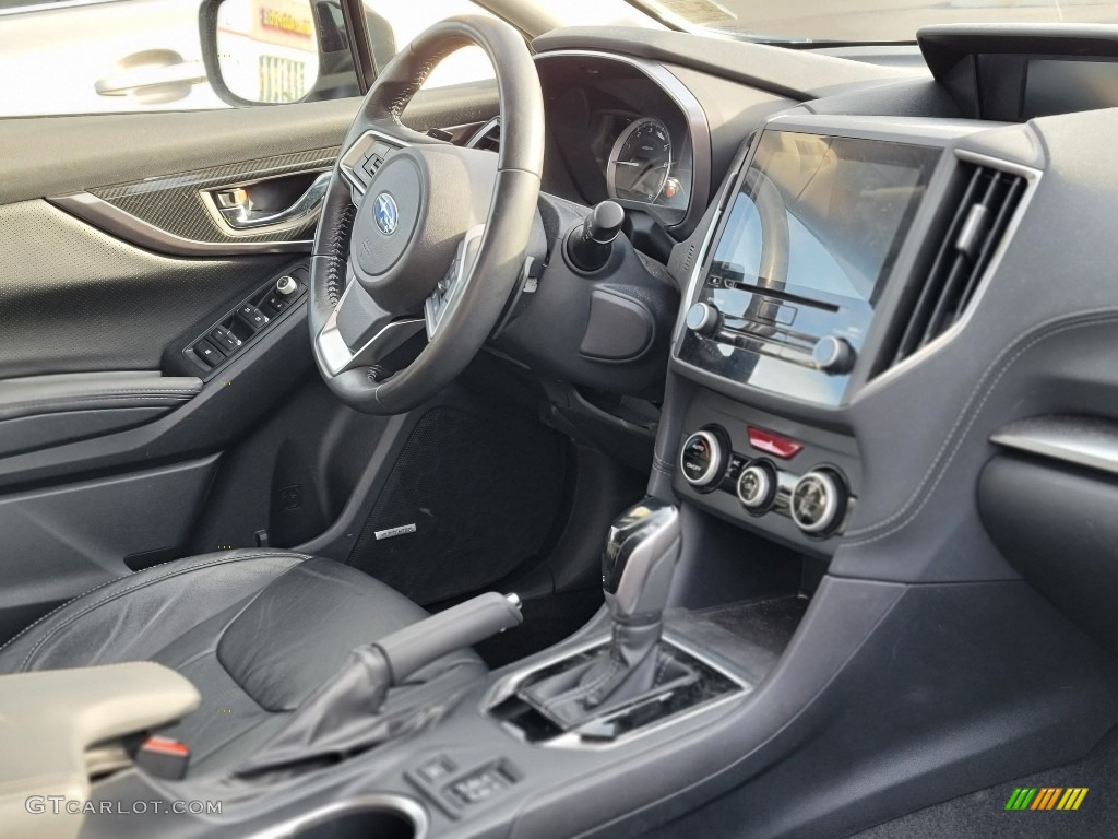 2018 Crosstrek 2.0i Limited - Quartz Blue Pearl / Black photo #2